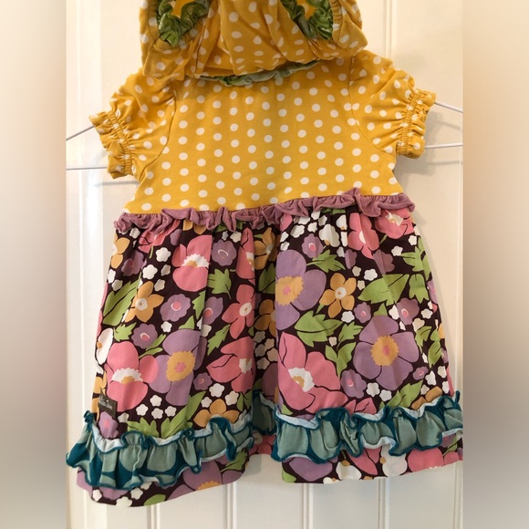 Matilda Jane Baby Girl Size 6-12 Months Dress with bloomers - Picture 2 of 3